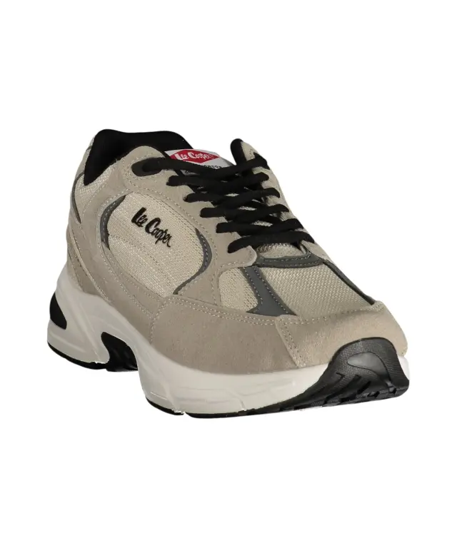 Lee Cooper - Ανδρικά Sneakers Palmer LCM628605-PEWTER Μπεζ/Γκρι 2