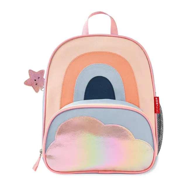 Skip Hop Spark Style Παιδικό Σακίδιο Πλάτης Rainbow Peach 2