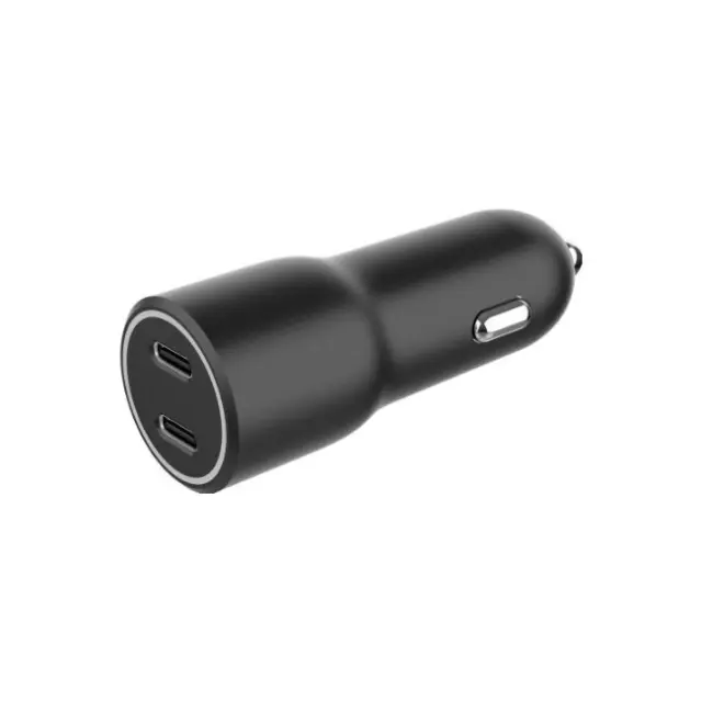 Gembird Φορτιστής Αυτοκινήτου 2 xType-C, 4.0A, QC3.0 PD Black (TA-UC-C2PD40-CAR-01)