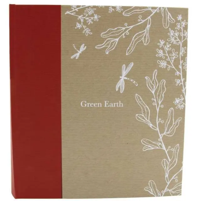 ΑΛΜΠΟΥΜ PANODIA GREENEARTH για 200 φωτογραφιες 10Χ15 LIBELLULE (μήκος 25,5cm πλάτος 23,5cm ύψος 5,5cm)