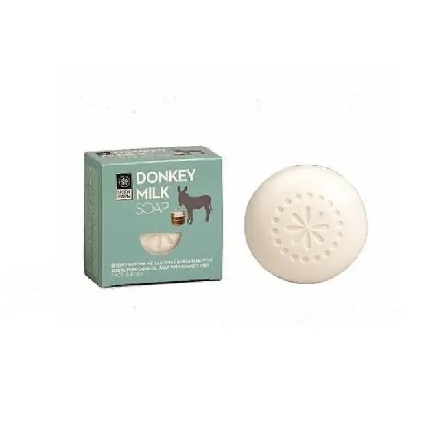 Body Farm Donkey Milk Μπάρα Σαπουνιού 110gr