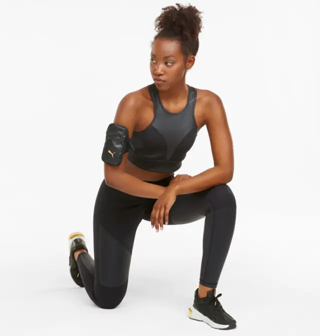 Puma Moto Bra Top - Black - 520930-01 - L