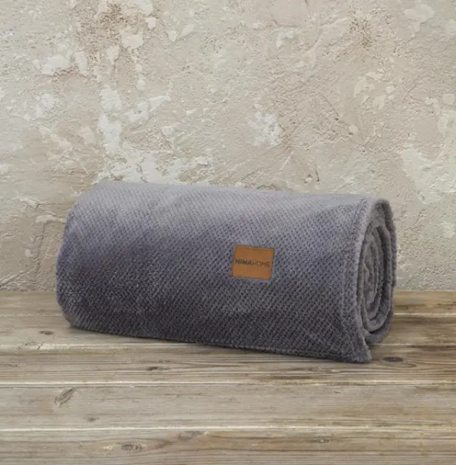 Κουβέρτα Καναπέ (130x170) Mellow Gray nima