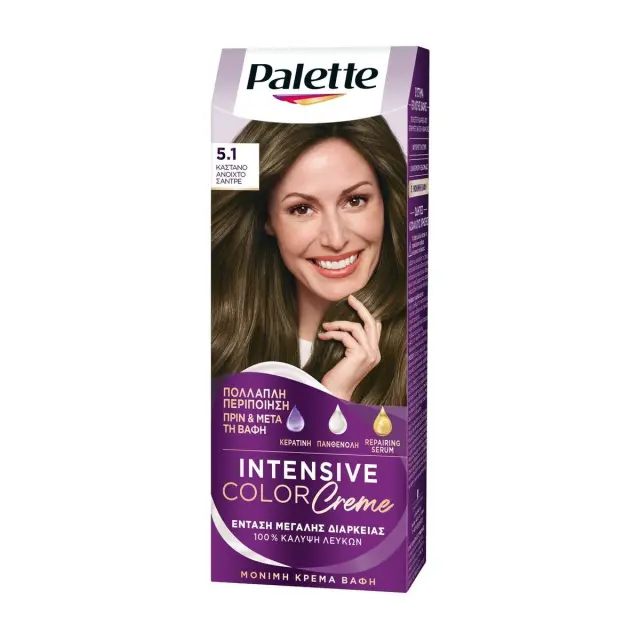 Schwarzkopf Palette Semi-Set Βαφή Μαλλιών No 5.1