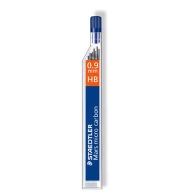 Ανταλλακτικές Μύτες 0.9mm Staedtler Mars Micro Carbon για Μηχανικά Μολύβια - B
