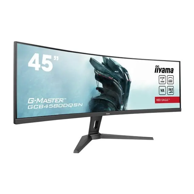 Iiyama Gaming Monitor 45" G-Master Red Eagle UltraWide Curved VA QHD HDR 165Hz (GCB4580DQSN-B1) 3