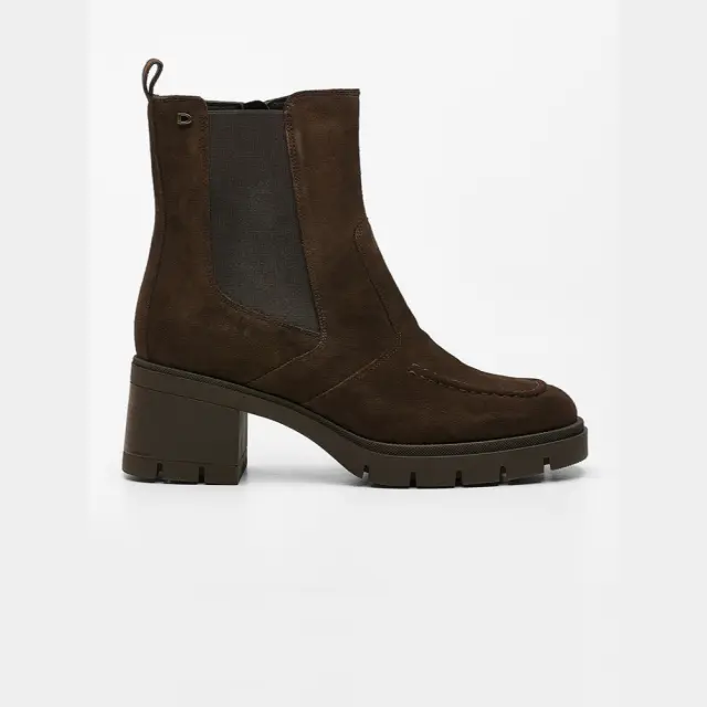 Donna Serena Μποτάκια Γυναικείο δέρμα Nubuck Καφέ DSE/5852 TDM