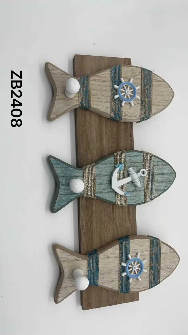 Σετ διακοσμητικά Souvenir - Κρεμάστρα - ZB2408 - 4 τεμάχια - 251957 2