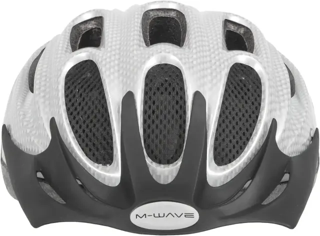 ΚΡΑΝΟΣ M-WAVE MICROSHELL WHITE CARBON - ΛΕΥΚΟ - MEDIUM 2