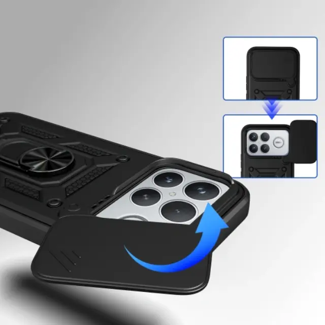 Tech-protect Camshield Pro Xiaomi Poco F8 Pro Black 2