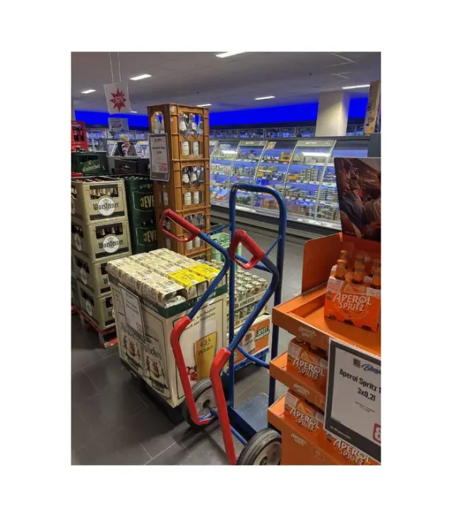 Variofit ap-710.211 Καρότσι Δίτροχο Αλουμινίου με Αναδιπλούμενο Πάτωμα για Φορτίο Βάρους ως 200kg 3