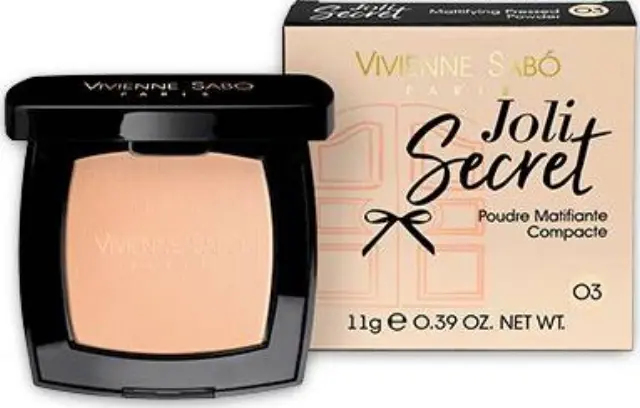 Vivienne Sabo Mattifying Pressed Powder Joli Secret Πούδρα Ματ 11gr – 03