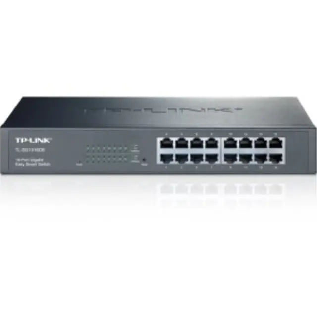 TP-LINK TL-SG1016DE v6 Managed L2 Switch με 16 Θύρες Gigabit (1Gbps) Ethernet