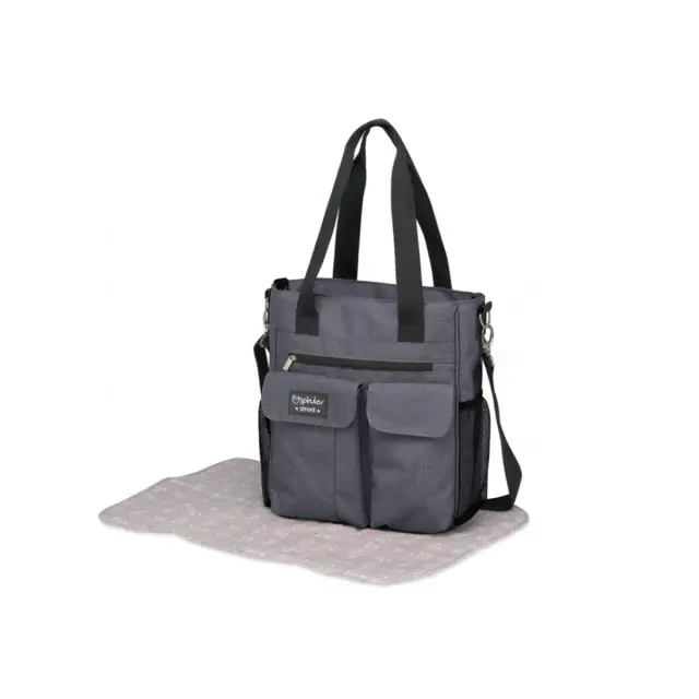 X-TREME BABY ΤΣΑΝΤΑ ΑΛΛΑΞΙΕΡΑ DENIM GREY 30X34 CM