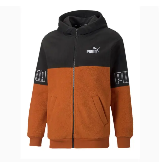 PUMA POWER FULL-ZIP HOODIE - XL
