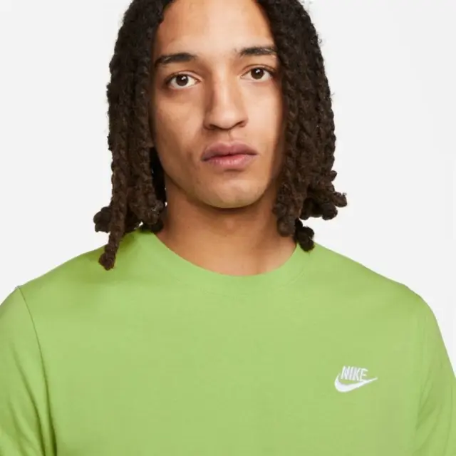Nike Sportswear Club T-Shirt (AR4997-332) - Πράσινο - L 3