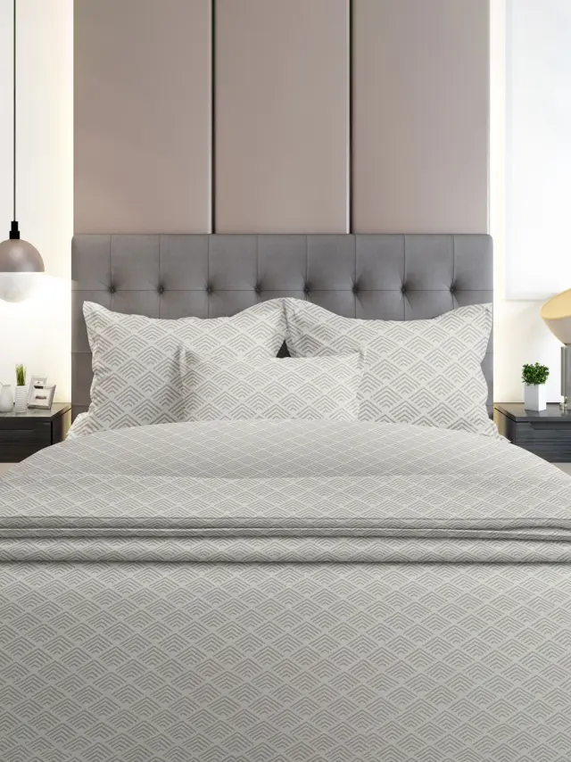 Σετ Σεντόνια Flannel 2048 Grey Μονό με λάστιχο(105x205+30) Sunshine