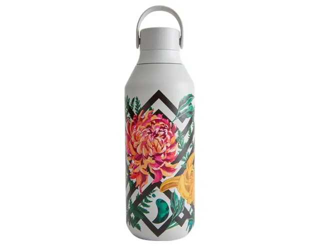 Μπουκάλι Θερμός Series 2 Botanicals Chilly's με χωρητικότητα 500ml και διατήρηση θερμοκρασίας 12h ζεστό / 24h κρύο - Woven Dahlia
