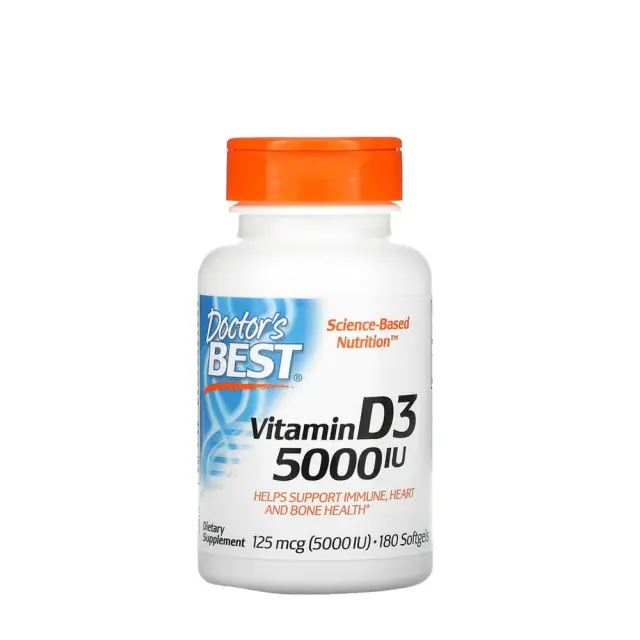 Doctor's Best Vitamin D3 5000 IU