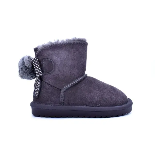 Παιδικό Παπούτσι για Κορίτσι LELLI KELLY Teddy Bear Grey (Μεγέθη 26-35) ΓΚΡΙ