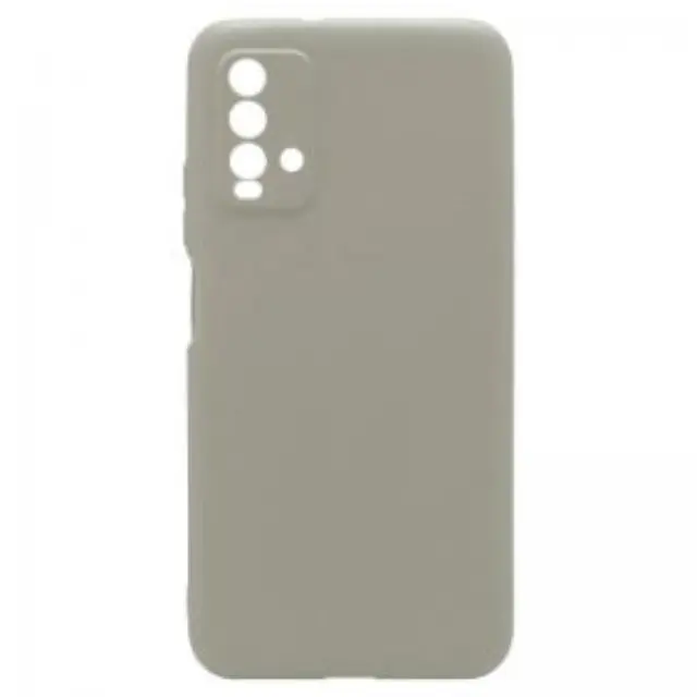 Θήκη Soft TPU inos Xiaomi Redmi 9T S-Cover Γκρι N54484 2