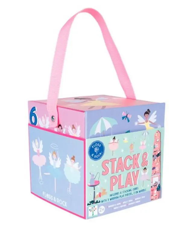 Floss & Rock Κατασκευή Stacking Cubes Enchanted / 49P6073 (Floss&Rock)