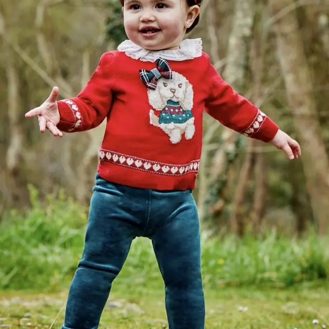 Baby 6 μηνών έως 4 ετών Κολάν βελούδο κυπαρίσσι - 12M