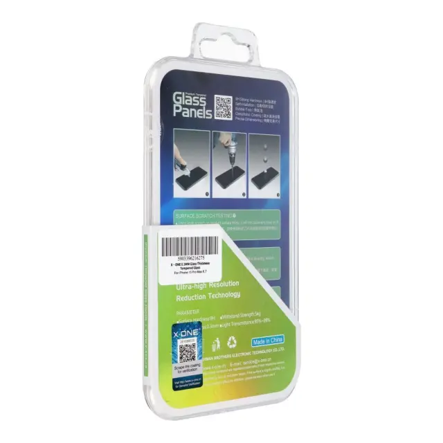 Tempered Glass X-One (iPhone 15 Pro Max) 2