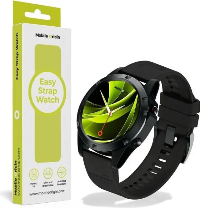 Mobile Origin Easy Strap Garmin Watch 26mm Black