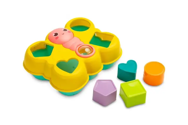 TOYZ Βρεφικό Εκπαιδευτικό Παιχνίδι Αντιστοίχισης - Πεταλούδα