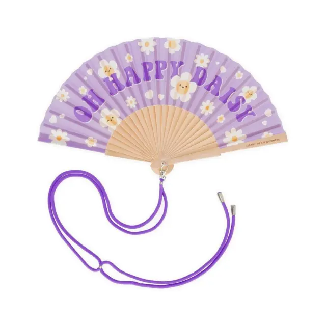 Legami Good Vibes Que Calor Βεντάλια Daisy με Κορδόνι Μεταφοράς 1τμχ