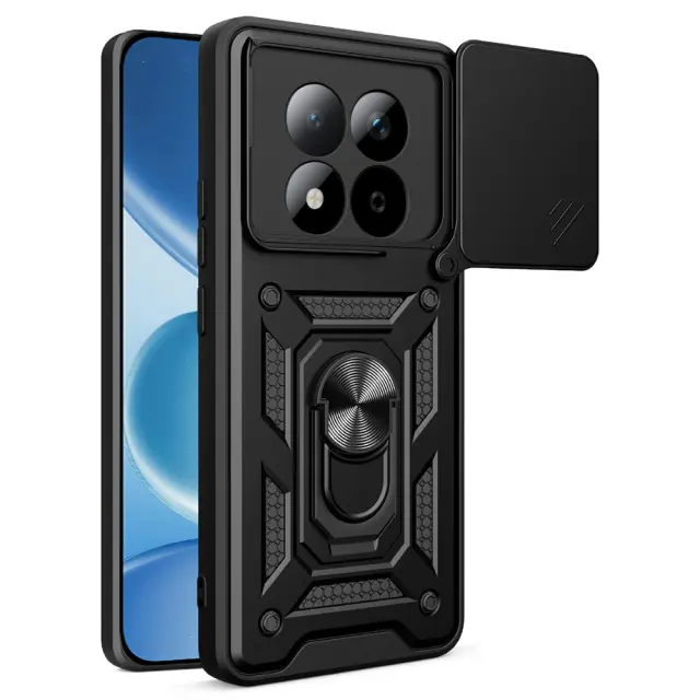 Techsuit - CamShield Series - Xiaomi Redmi Note 15 Pro+ 5G / Poco M8 Pro 5G - Black