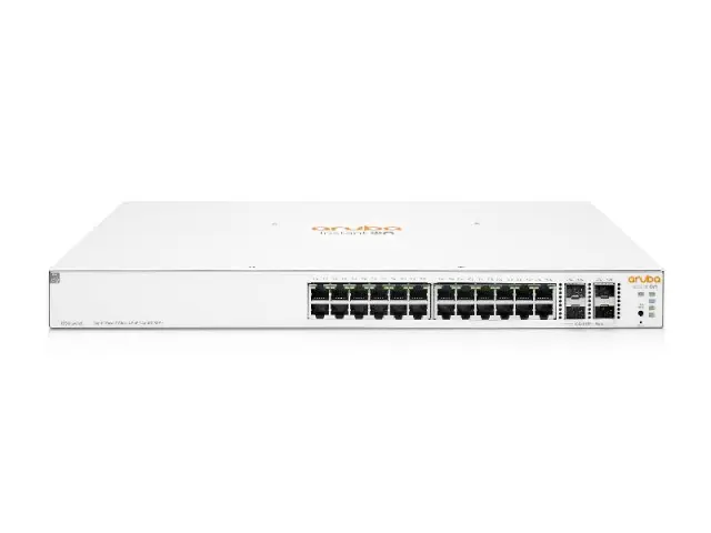 HPE Networking Instant On Switch 24p Gigabit CL4 PoE 4p SFP+ 195W 1930 (JL683B)