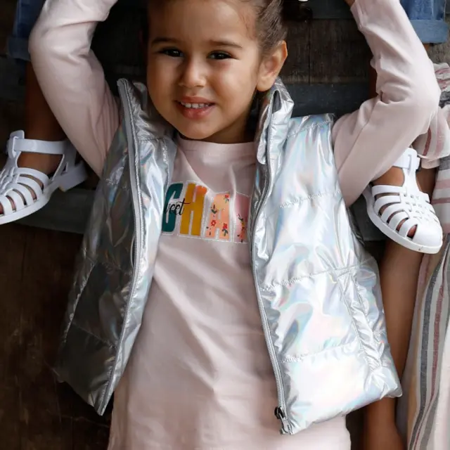 Baby 6 μηνών έως 4 ετών Μακρυμάνικη μπλούζα τύπωμα Charm ροζ - 3Ε 3