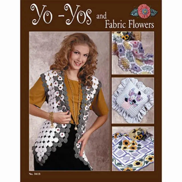 Βιβλίο Yo-Yos & Fabric Flowers