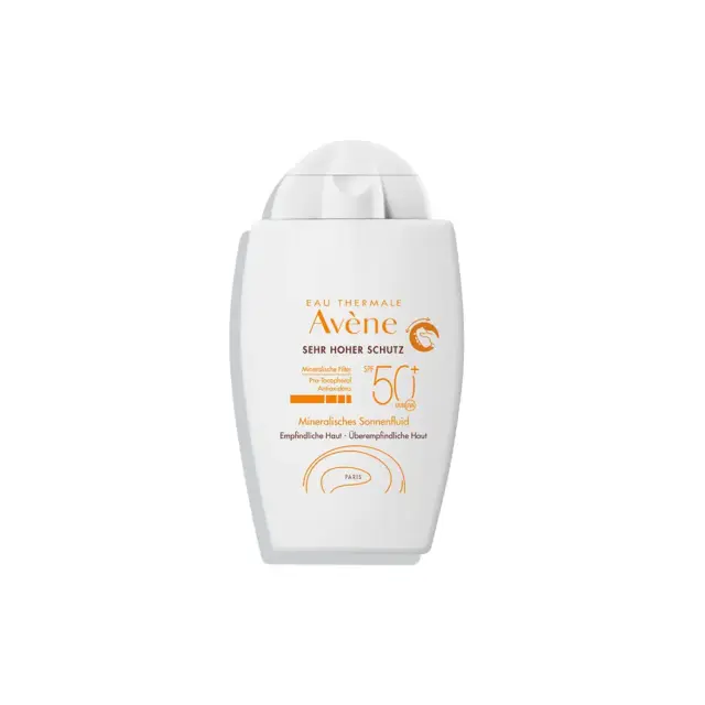 Avene | Fluide Mineral SPF50+ | Αντιηλιακό Προσώπου Για Ευαίσθητο Μη Ανεκτικό Δέρμα | 40ml
