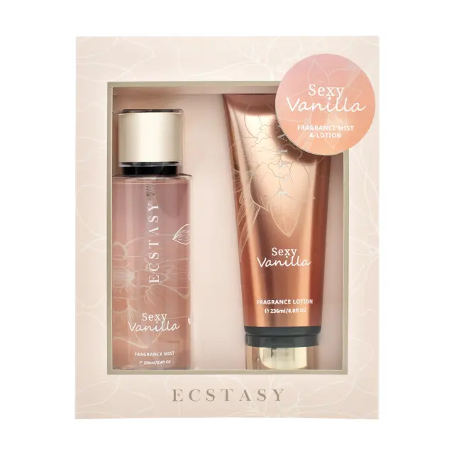 Ecstasy Body Cream 236ml & Mist 250ml Sexy Vanilla