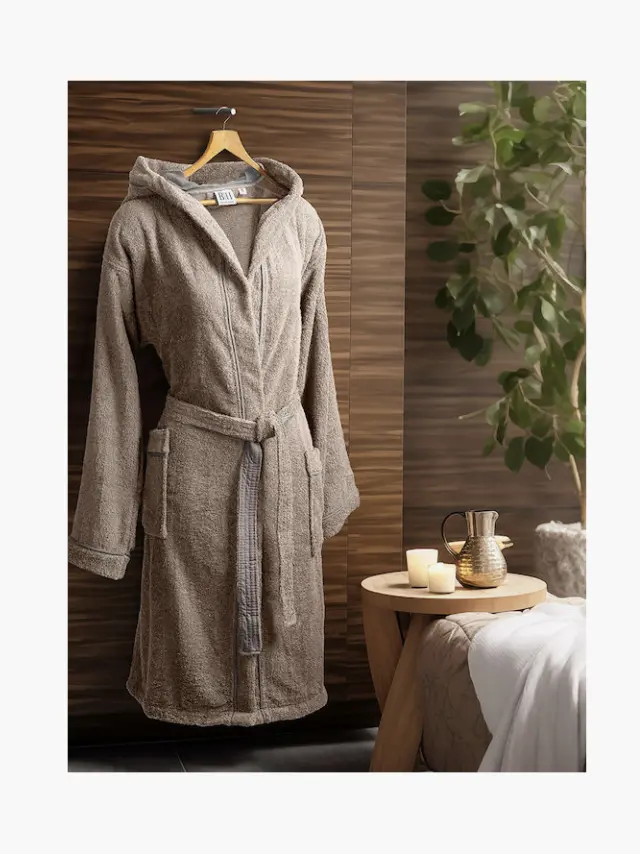 ΜΠΟΥΡΝΟΥΖΙ ΜΕ ΚΟΥΚΟΥΛΑ ART 3422 BEIGE XL BEAUTY HOME