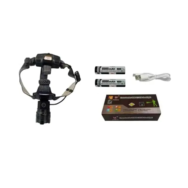 Φακός κεφαλής LED - Headlamp - J802 - 186132