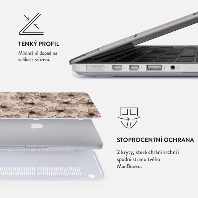 Burga Macbook Case, Barely Yours - MacBook Air 13" 3