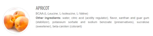 Extrifit BCAA 80000 mg Liquid cherry, 1000-ml 3