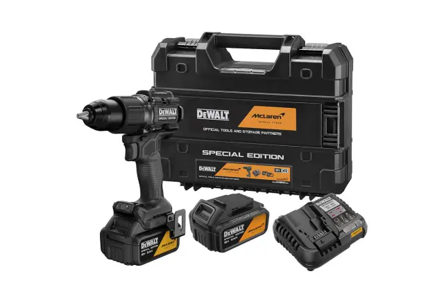 Dewalt DCD86MP2T McLaren Κρουστικό Δραπανοκατσάβιδο Μπαταρίας Brushless 18V 2x5Ah
