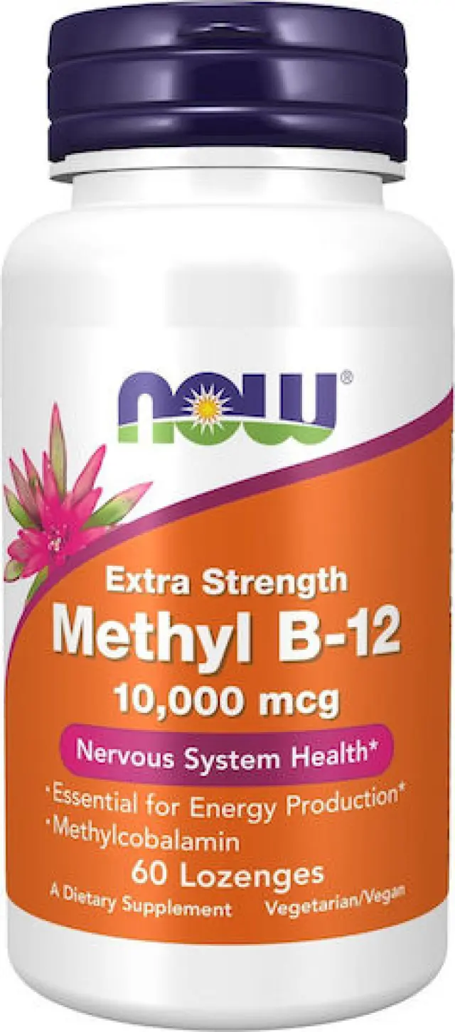 Now Foods Methyl B12 10000mcg 60 lozenges (733739005014)
