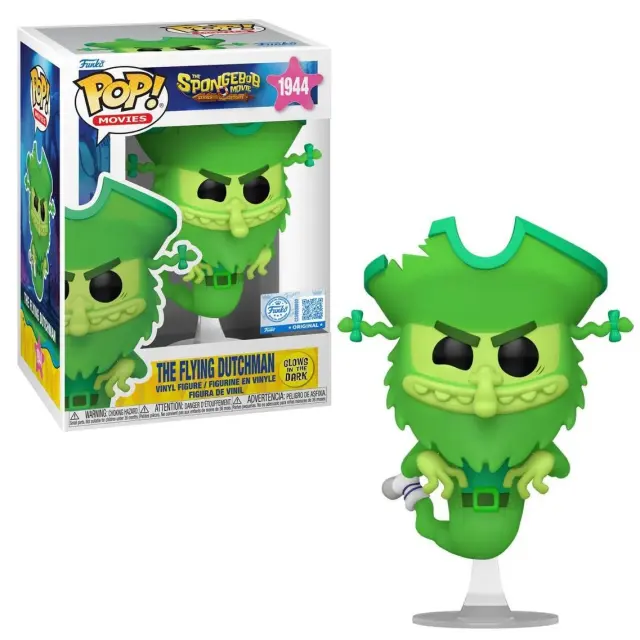 Funko Pop! Movies: The SpongeBob Movie: Search for SquarePants The Flying Dutchman (GITD) (SE) #1944