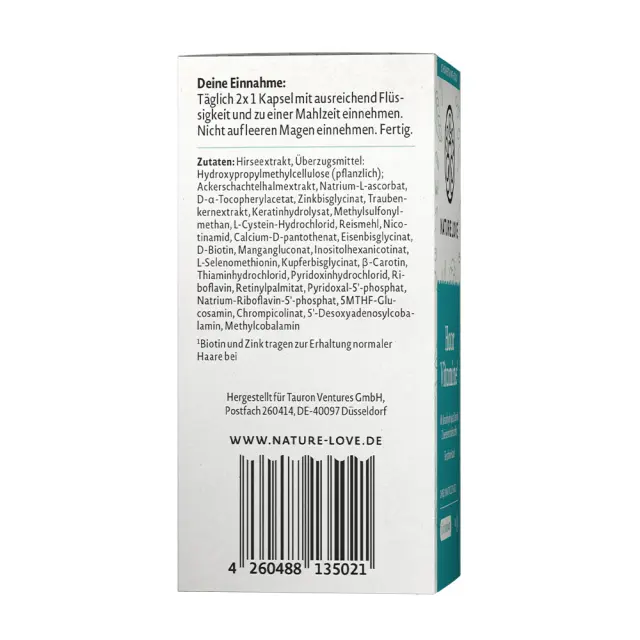 Nature Love Hair Vitamins 3