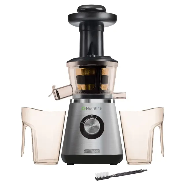 Αποχυμωτής Αργής Σύνθλιψης Titanium Strainer 400W Sencor SSJ 4050NP Μαύρο/Ασημί 3