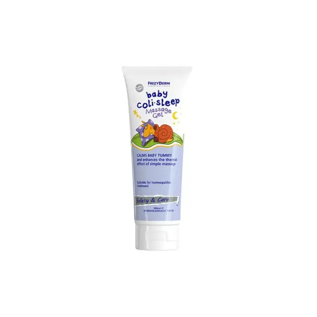 FREZYDERM Baby Coli Sleep Relief Massage Gel Άνυδρη Γέλη Ανακούφισης Βρεφικής Κοιλιακής Περιοχής 100ml