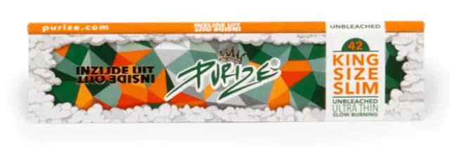Purize Χαρτάκια Ακατέργαστο - «Inside Out» King Size Slim 32φ. 3