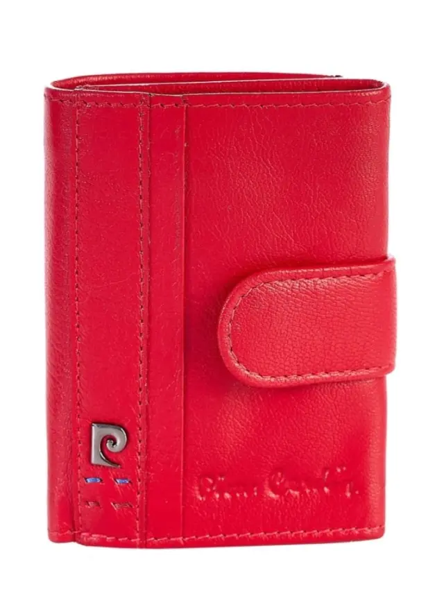 Δερμάτινο Πορτοφόλι Pierre Cardin, κόκκινο, tilak156 2422