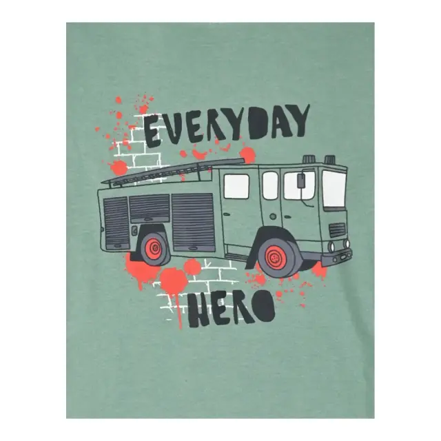 Energiers Παιδική Πυτζάμα Αγόρι Everyday Hero, Χρώμα Γκρι Μελανζέ 3